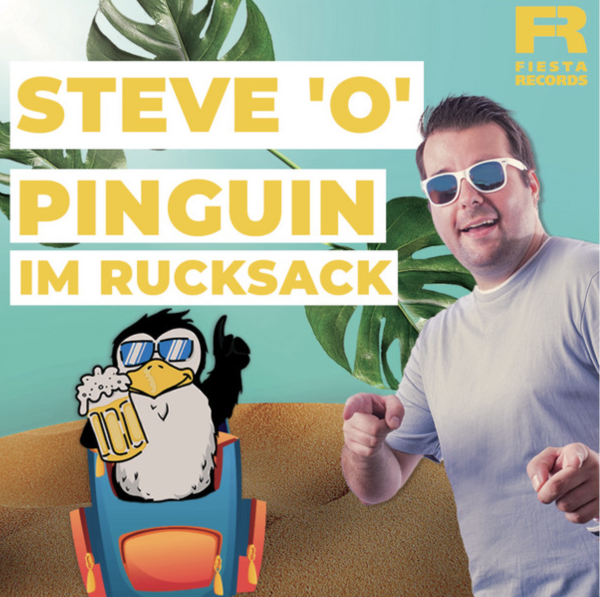 Pinguin im Rucksack