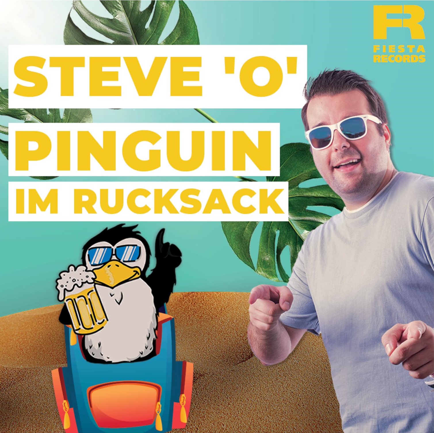 Pinguin im Rucksack